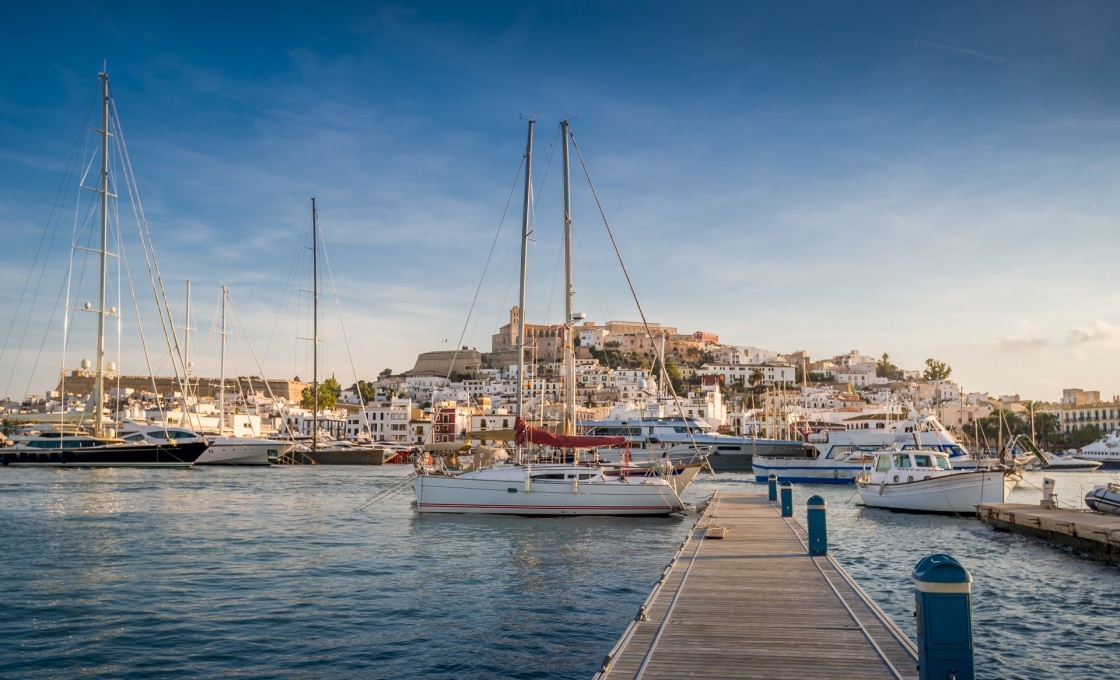 'Dalt Vila and Almudaina castle in Ibiza old town.' - Balearic Islands